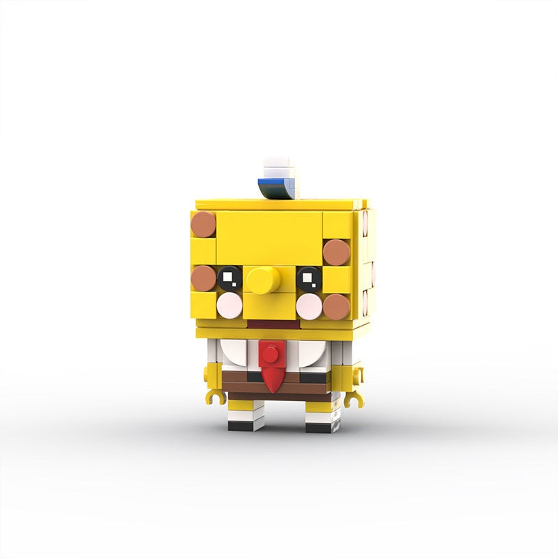Cartoon Ocean Character MOC Building Kit | Custom Block Model Collection - 1