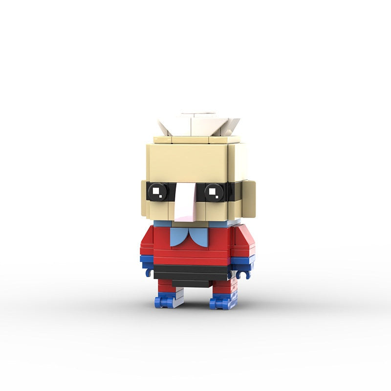 Cartoon Ocean Character MOC Building Kit | Custom Block Model Collection - 11