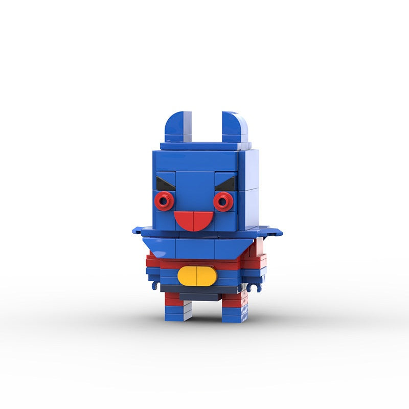 Cartoon Ocean Character MOC Building Kit | Custom Block Model Collection - 12
