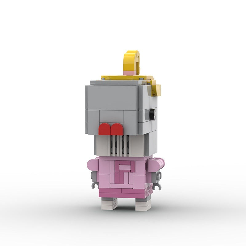 Cartoon Ocean Character MOC Building Kit | Custom Block Model Collection - 9