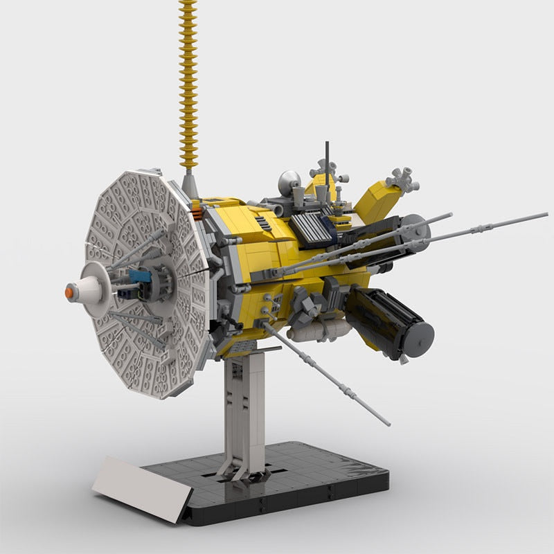 Cassini Huygens Spacecraft 1:12 MOC Building Kit | Space Probe Model - 4