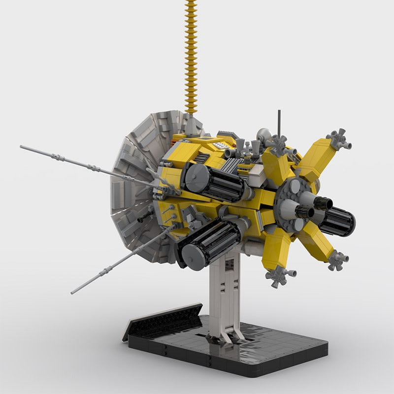 Cassini Huygens Spacecraft 1:12 MOC Building Kit | Space Probe Model - 7