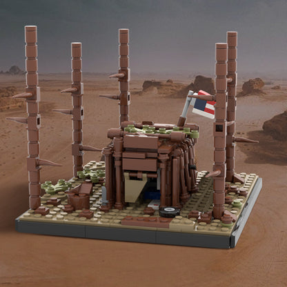 castle byers building set | stranger things | moc-89218 - 1