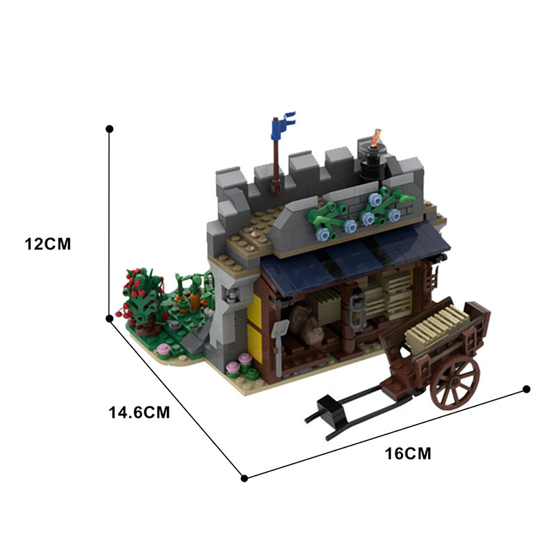 Castle Expansion: Rickyard & Farmland Building Kit | LEGO-Compatible MOC - 5