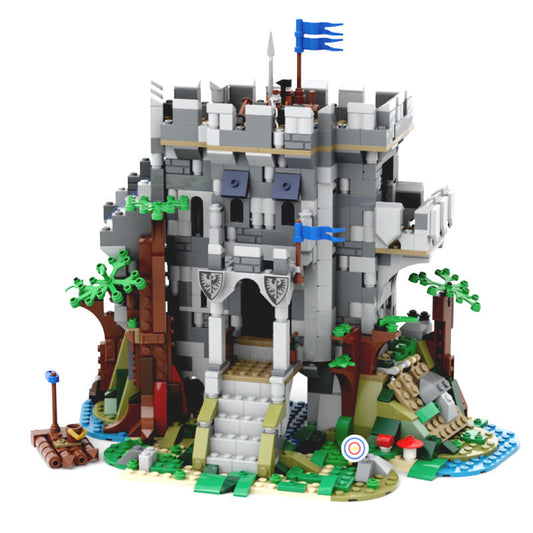 Castle In The Forest Building Kit | LEGO-Compatible MOC - 1