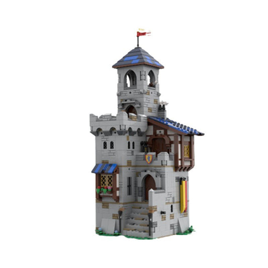 Castle Keep Building Kit | LEGO-Compatible MOC - 1