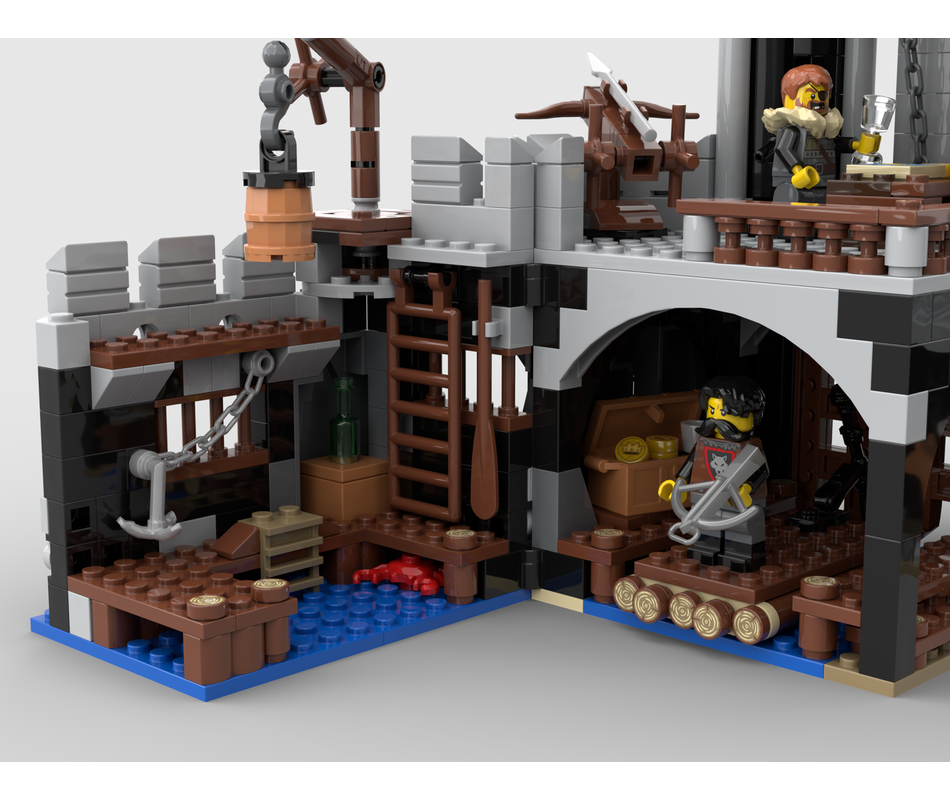 Castle Wolfstone Building Kit | LEGO-Compatible MOC - 4