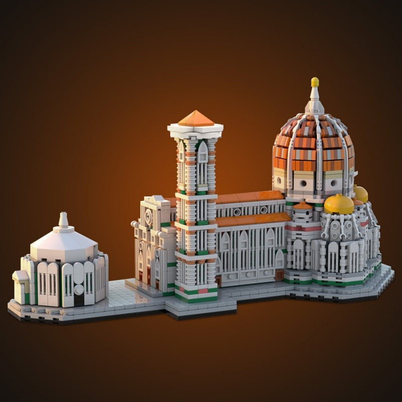 Cathedral of Florence MOC Renaissance Architecture Building Kit - 10