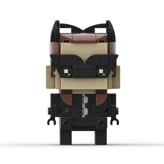 catwoman brickheadz moc set | lego-compatible batman moc - 1