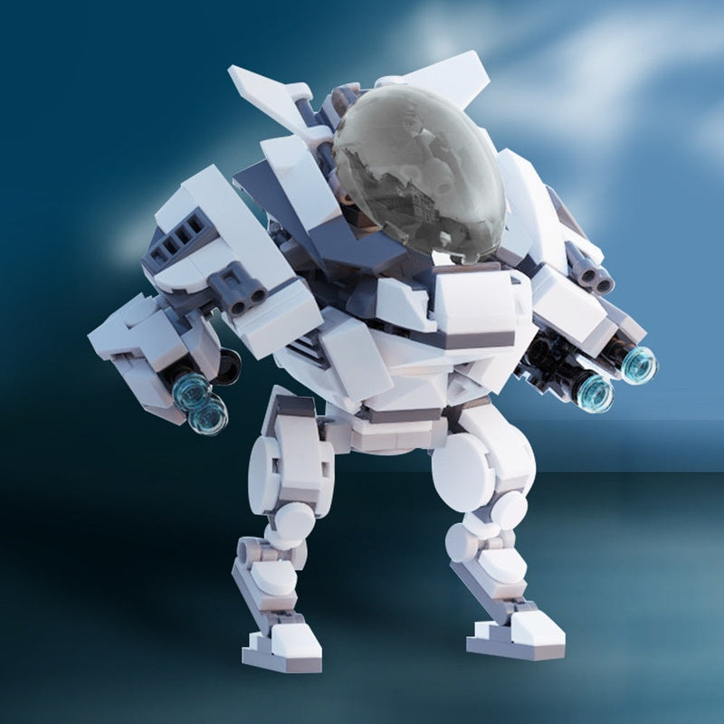 Centauri Mk II Tactical Mech MOC Building Kit | Combat Robot Model - 2