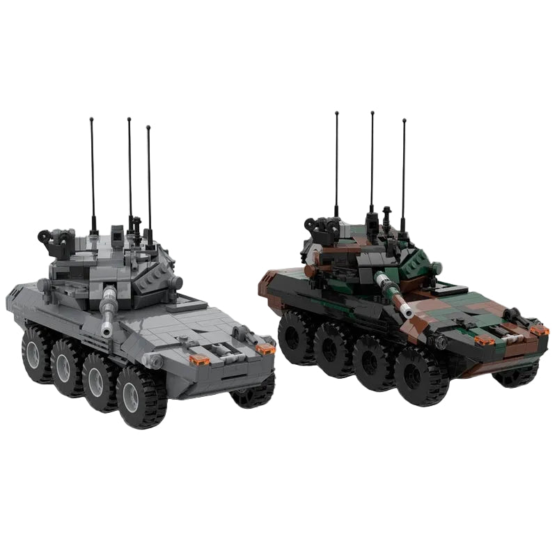 Centauro II 8x8 Armored Gun Vehicle MOC Building Kit - 1