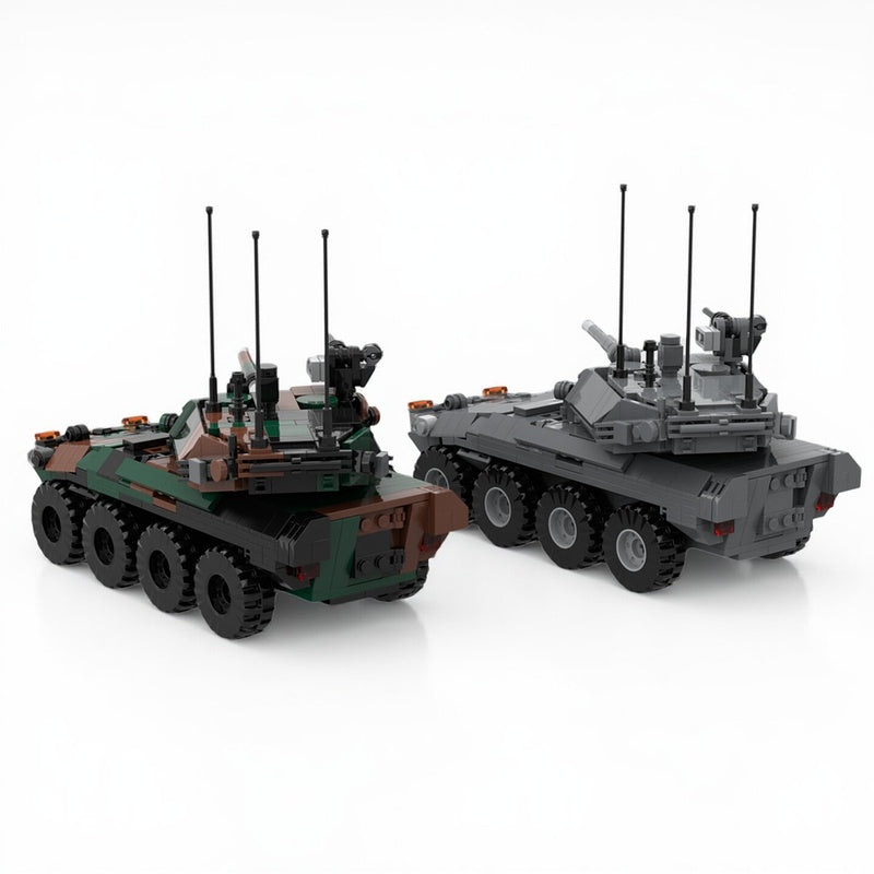 Centauro II 8x8 Armored Gun Vehicle MOC Building Kit - 2