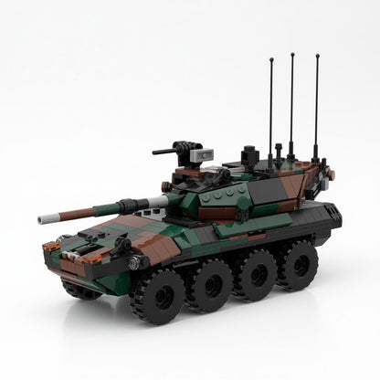 Centauro II 8x8 Armored Gun Vehicle MOC Building Kit - 3