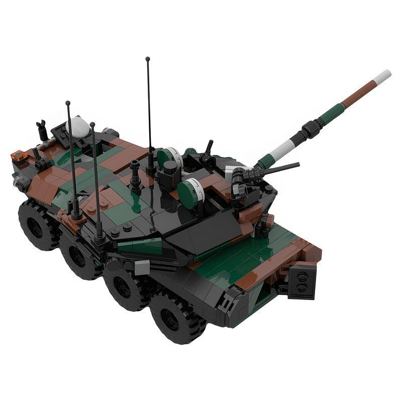 Centauro II 8x8 Armored Gun Vehicle MOC Building Kit - 4