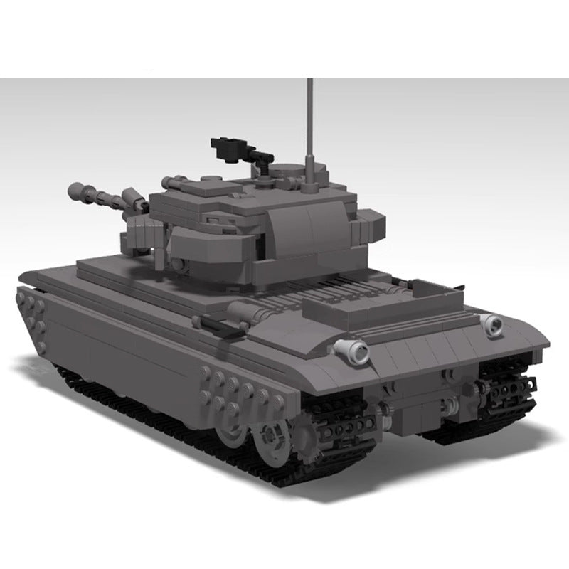 Centurion Mk 3 Tank Building Kit | LEGO-Compatible MOC - 4