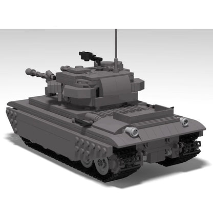 Centurion Mk 3 Tank Building Kit | LEGO-Compatible MOC - 4