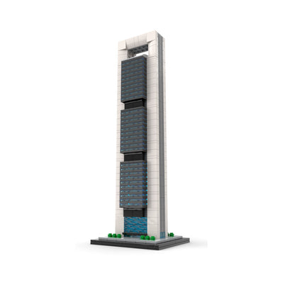 cepsa tower building set | 1:800 scale | moc-184706 - 3