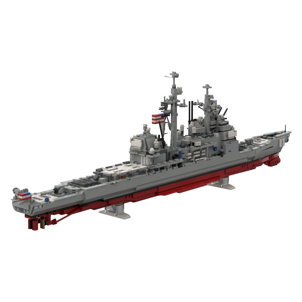 cg-72 uss vella gulf missile cruiser building set | ticonderoga | moc-212474 - 5