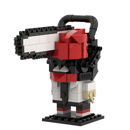 chainsaw man brickheadz moc building blocks - 1