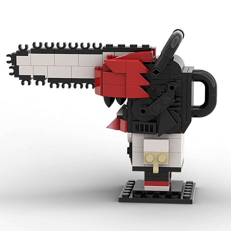 chainsaw man brickheadz moc building blocks - 3