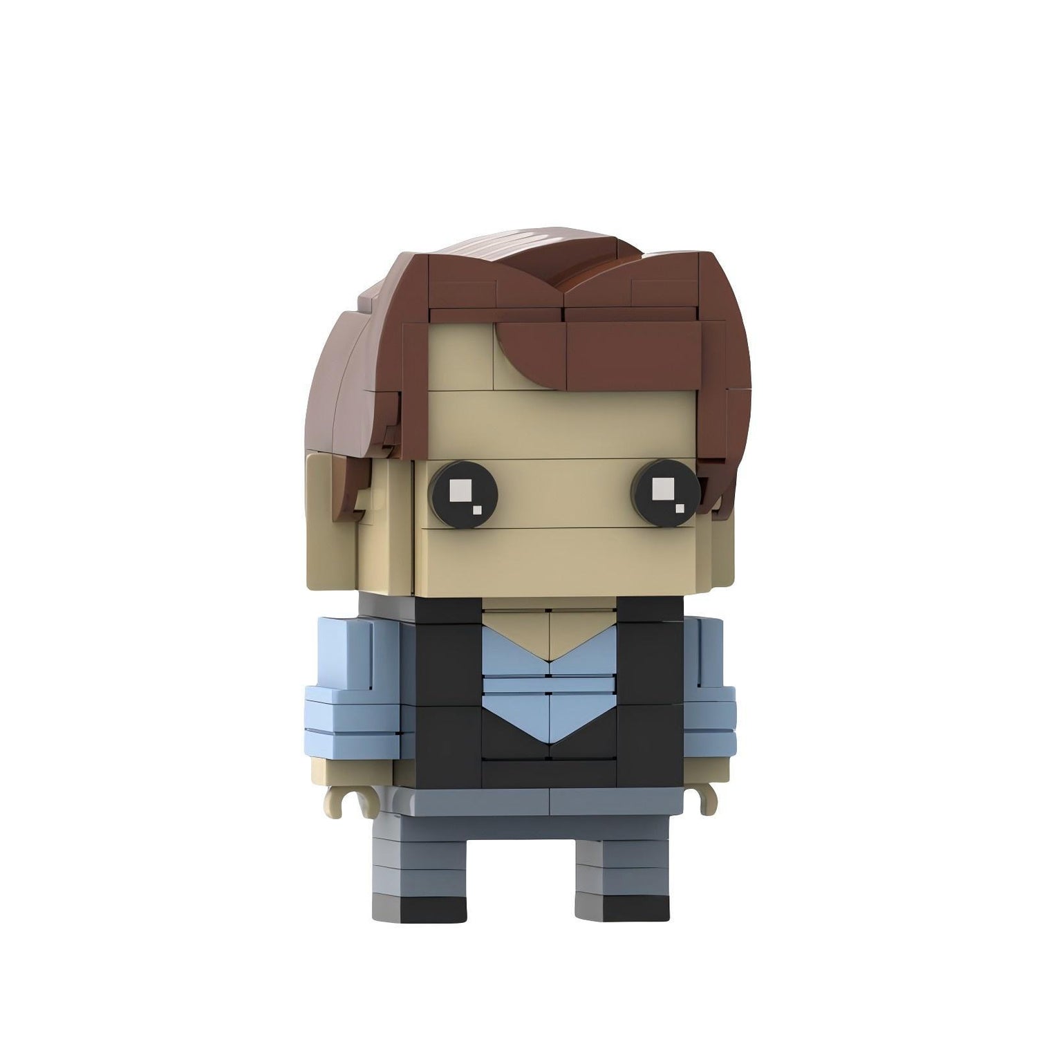 chandler bing brickheadz building kit | friends | moc-217884 - 2