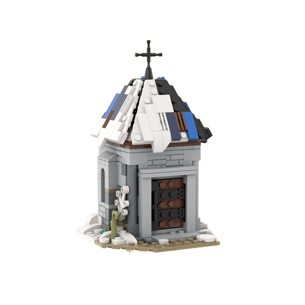 chapel building set | moc-96290 - 3