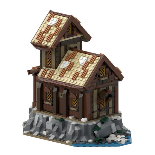 Chapel of Solitude Building Kit | LEGO-Compatible MOC - 1