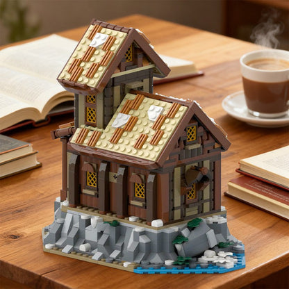 Chapel of Solitude Building Kit | LEGO-Compatible MOC - 2