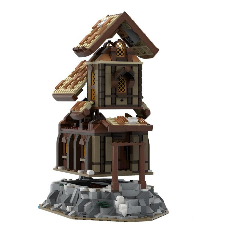 Chapel of Solitude Building Kit | LEGO-Compatible MOC - 4