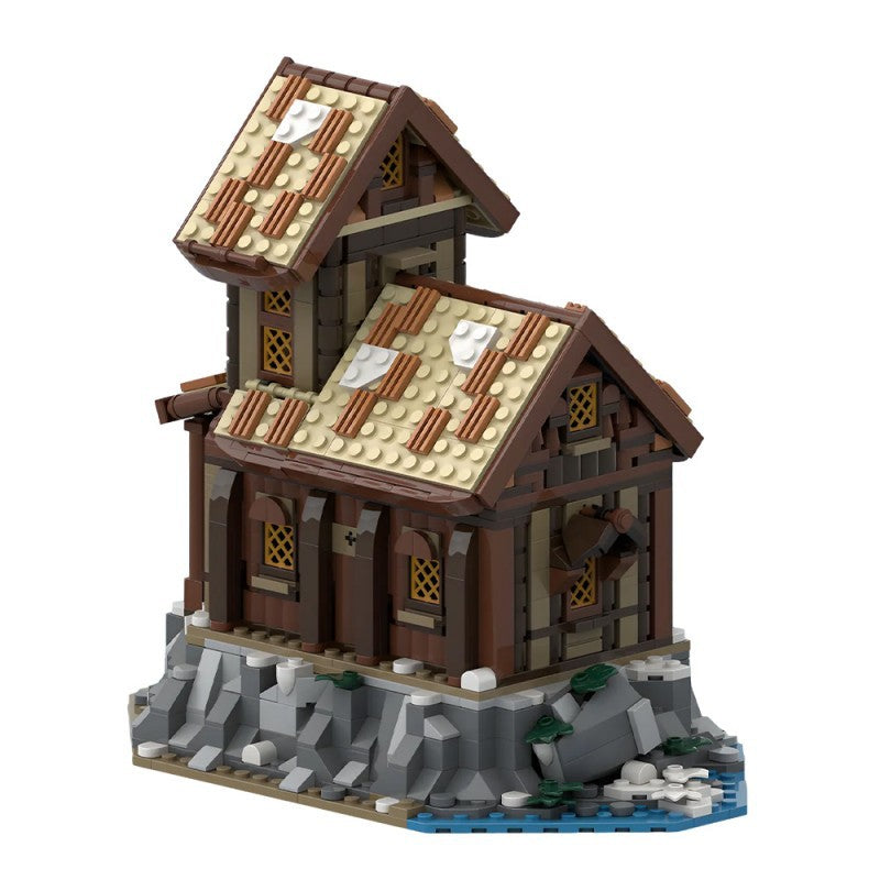 chapel of solitude building kit | moc-234703 - 4