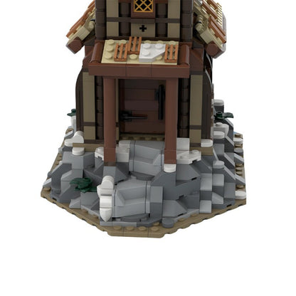 chapel of solitude building kit | moc-234703 - 6