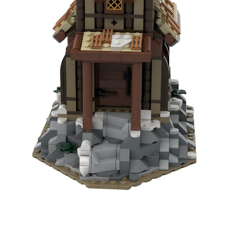 Chapel of Solitude MOC Building Kit | Historic Church Architecture - 6