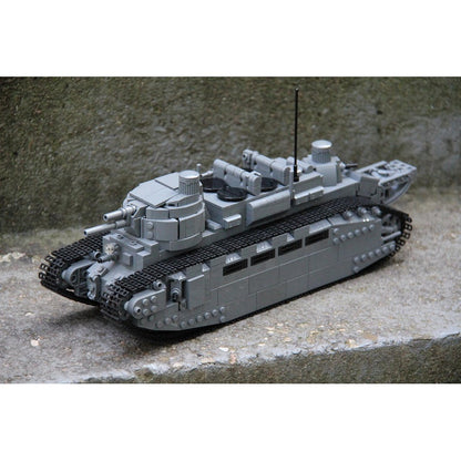 Char 2C French Super-Heavy Tank MOC Building Kit - 5
