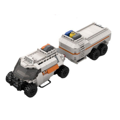 Chariot and Trailer Building Kits | LEGO-Compatible MOC - 1