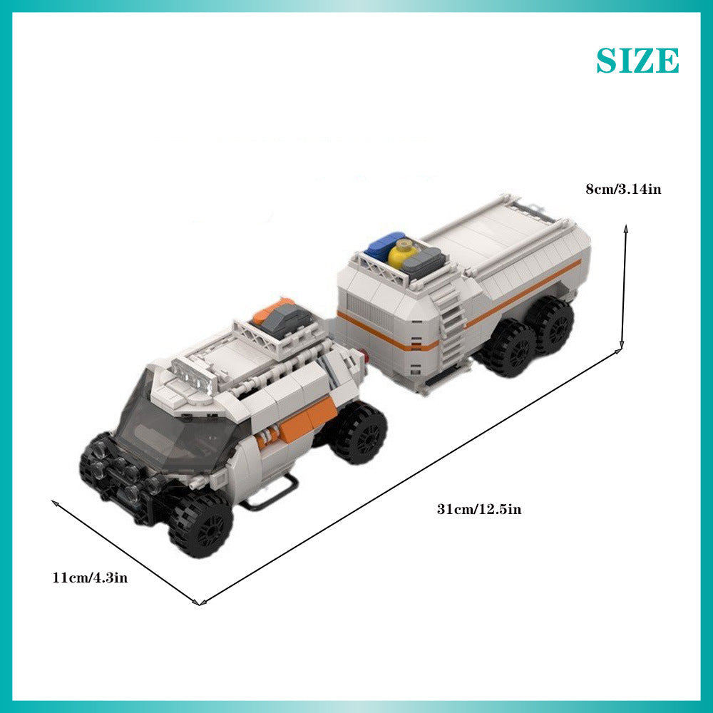 Chariot and Trailer Building Kits | LEGO-Compatible MOC - 5