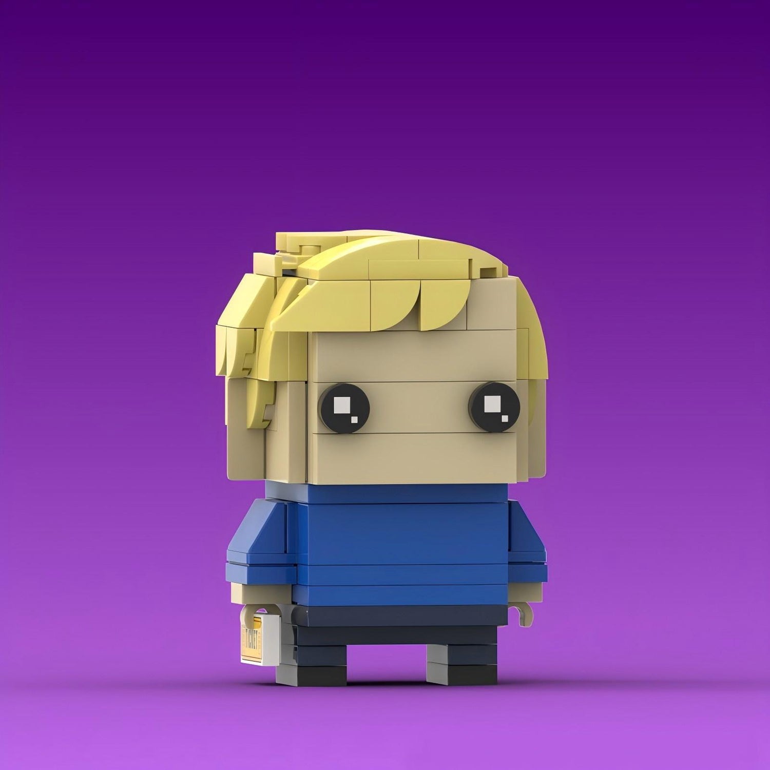 charlie bucket brickeadz building kit | willy wonka & the chocolate factory - 4