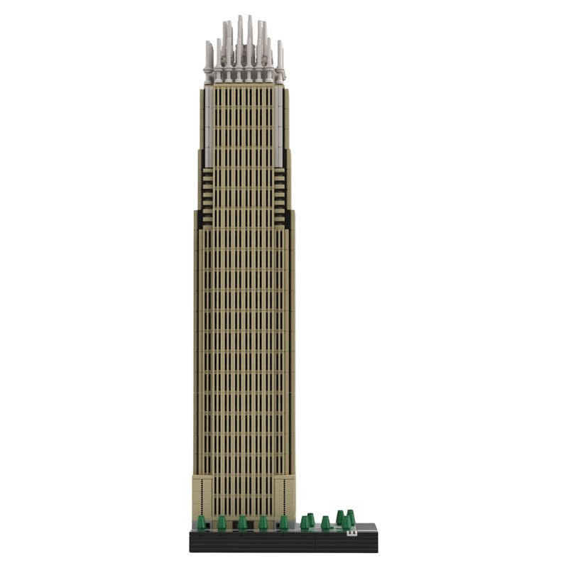 Charlotte Corporate Center Skyscraper 1:650 MOC Building Kit - 5
