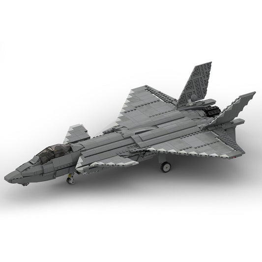 Chengdu J-20 Stealth Fighter Building Kit | 1:34 Scale | MOC-64706 - 1