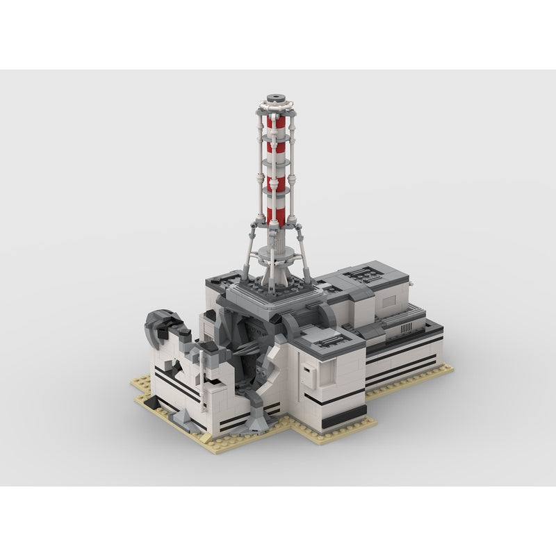 Chernobyl Reactor 4 1986 MOC Nuclear Plant Building Kit - 3