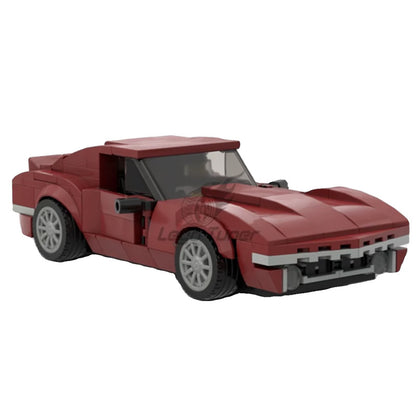 chevrolet corvette c3 building set | moc-82295 - 2