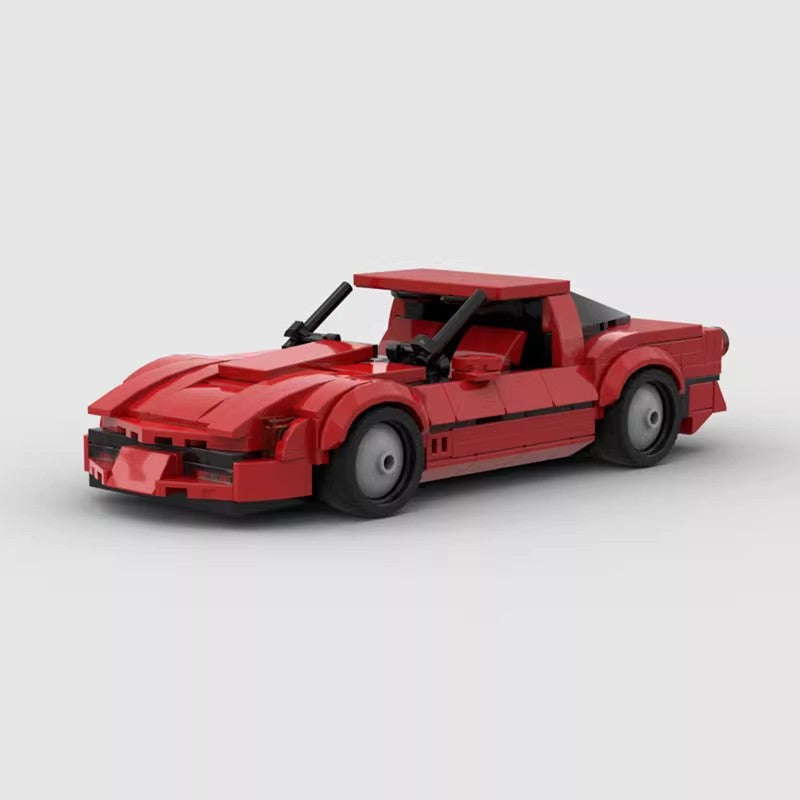 chevrolet corvette c4 building set | moc-182256 - 1