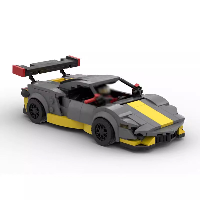 chevrolet corvette c8.r building set | moc-30614 - 1