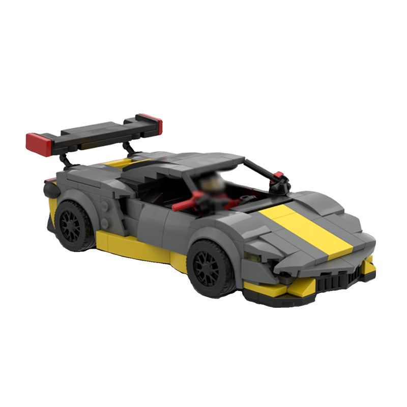 chevrolet corvette c8.r building set | moc-30614 - 2