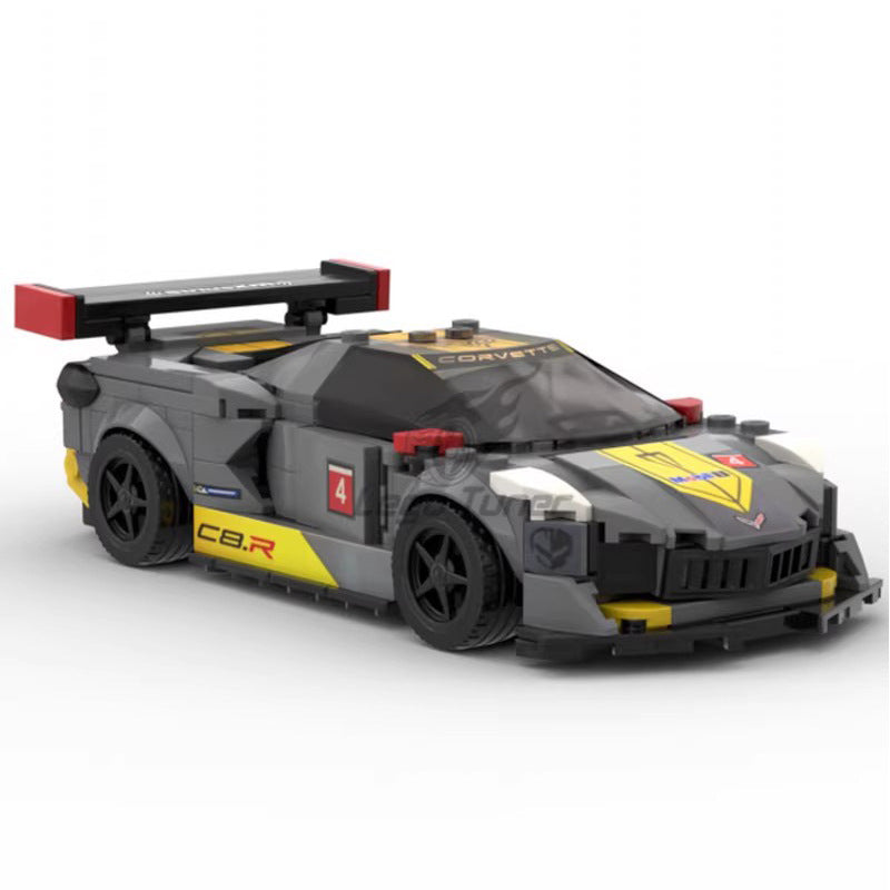 chevrolet corvette c8r building set | moc-81867 - 3