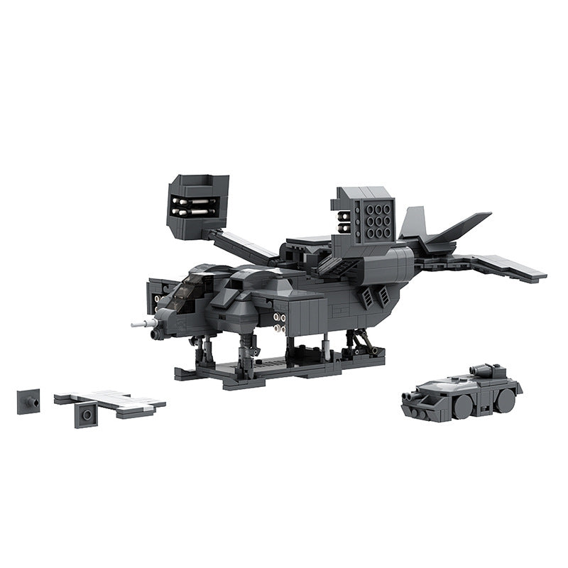 cheyenne dropship and apc building set | aliens | moc-39380 - 5