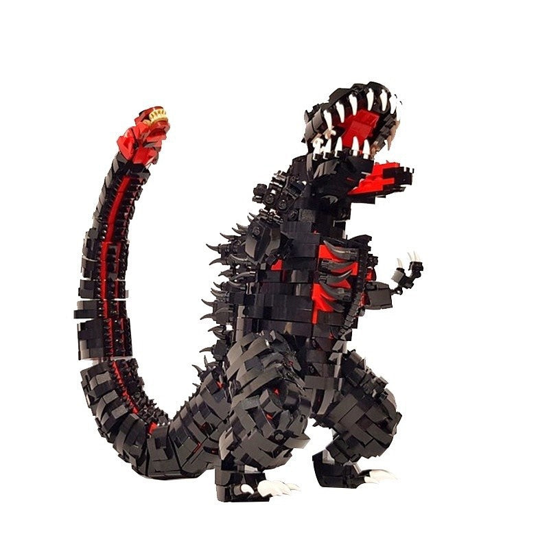 Chibi Nuclear Kaiju Monster Building Kit | LEGO-Compatible MOC - 3
