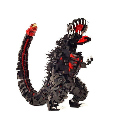 Chibi Nuclear Kaiju Monster Building Kit | LEGO-Compatible MOC - 3