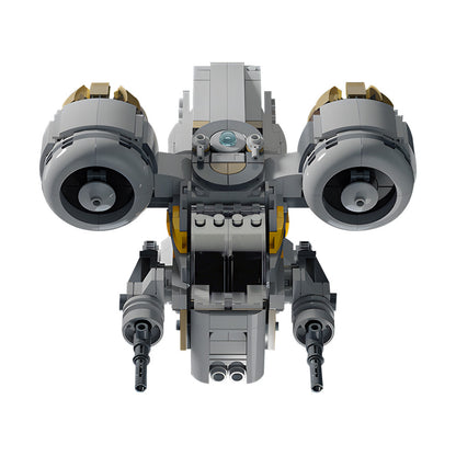 chibi razor crest building set | moc-207735 - 3