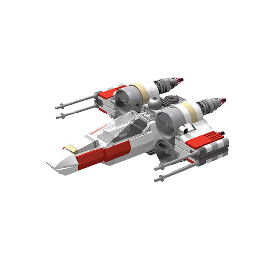 chibi x-wing t65 building set | star wars | moc-41925 - 1