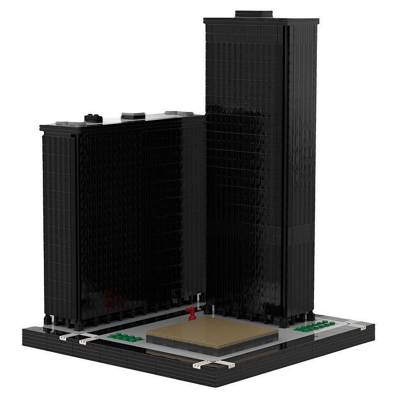Chicago Federal Center 1:650 Scale MOC Building Kit - 1
